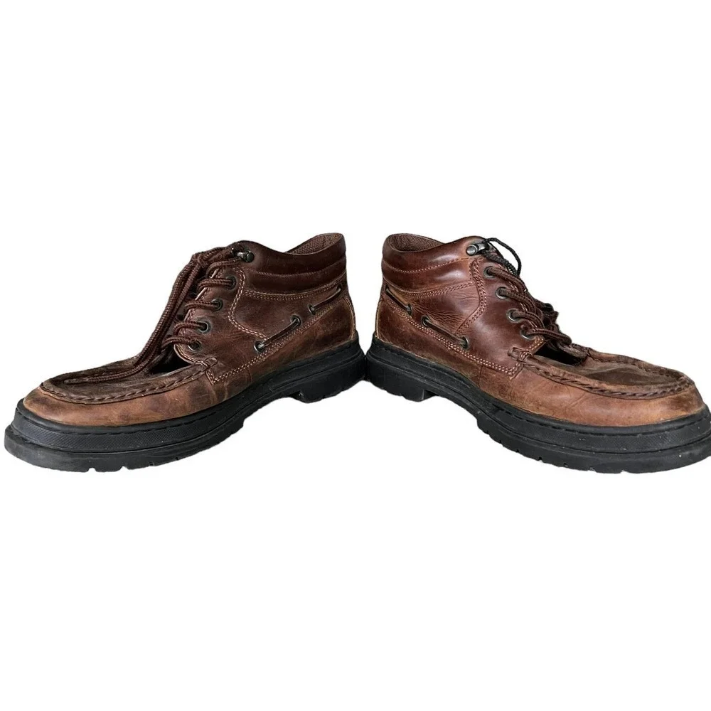 The Brown Shoe Leather Ashland Boots 10.5M